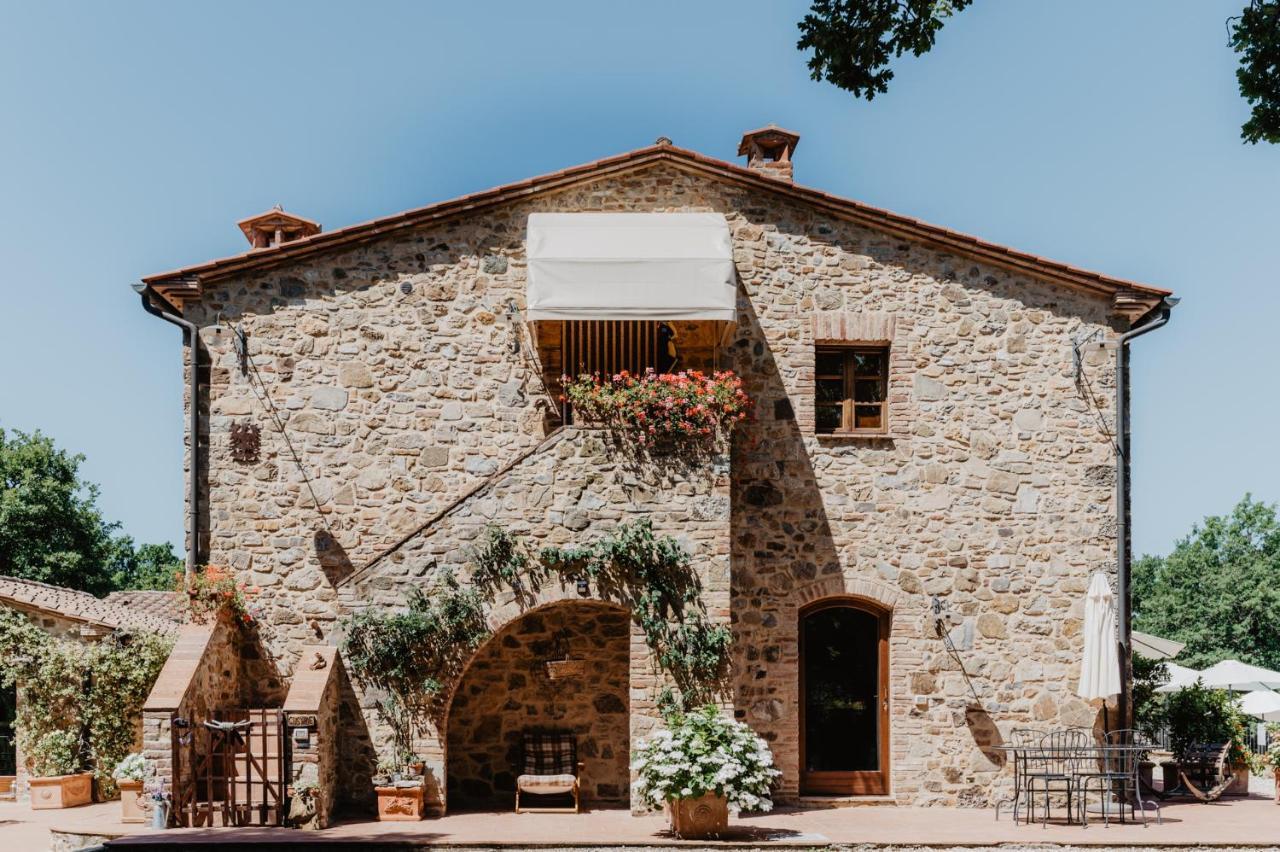 Borghetto Poggio Bianco Villa Radicondoli Eksteriør billede