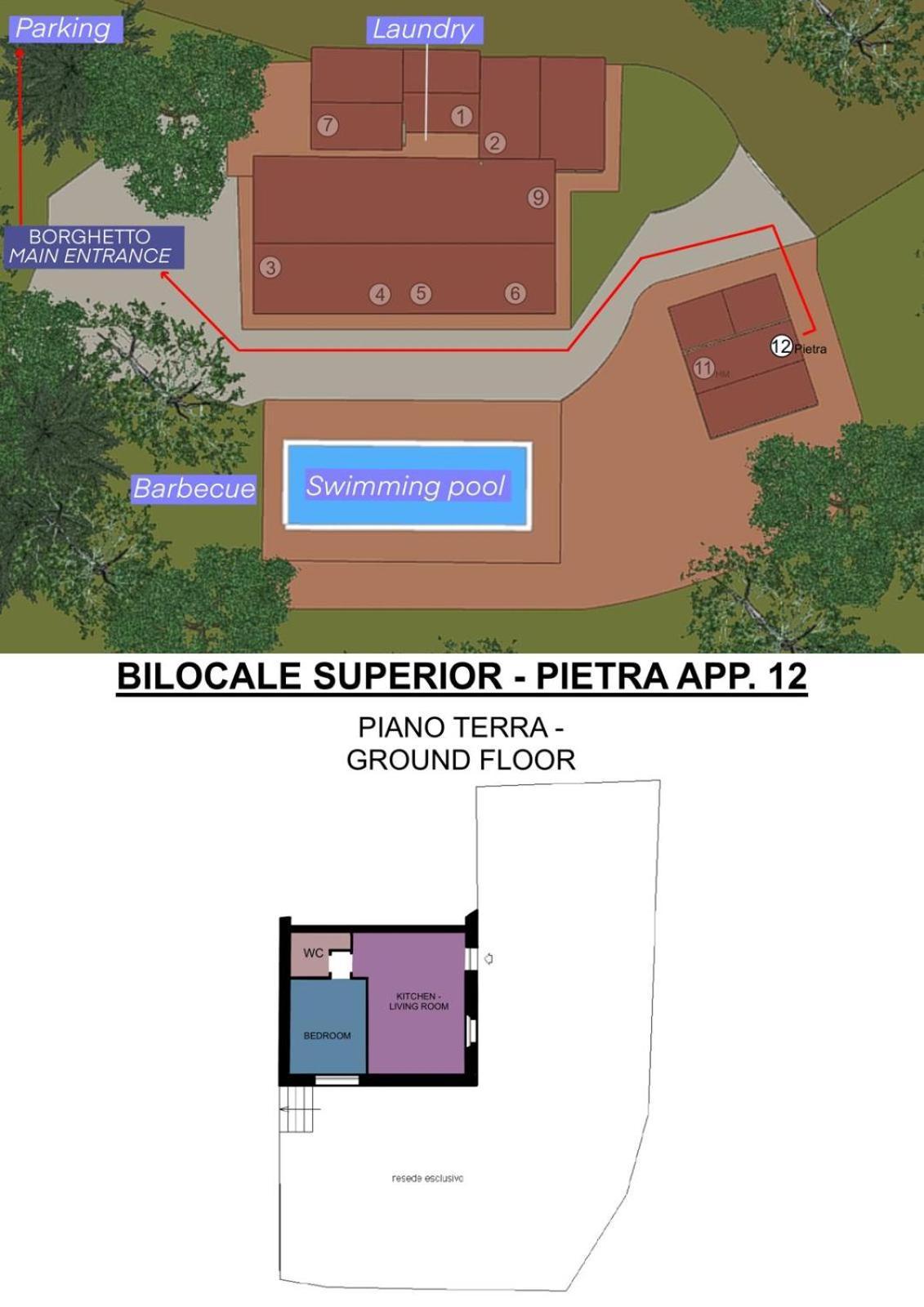 Borghetto Poggio Bianco Villa Radicondoli Eksteriør billede